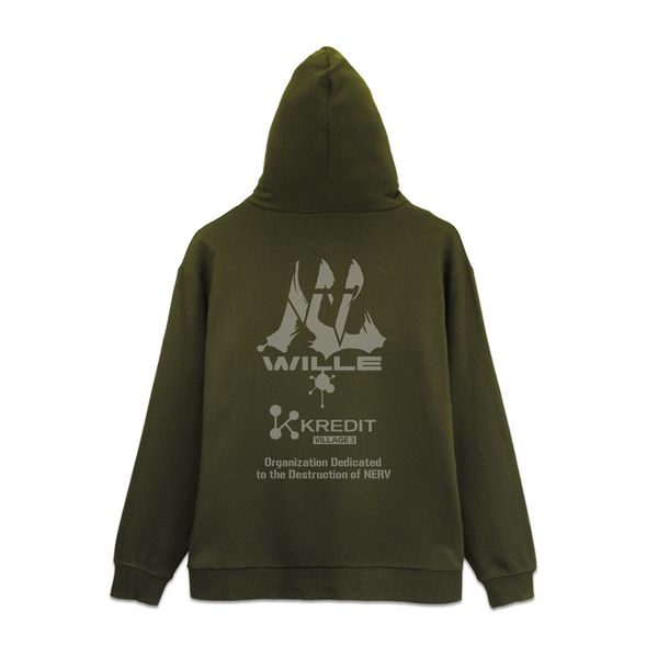 EVANGELION WILLEKREDIT Wbvp[J[ MOSS XL