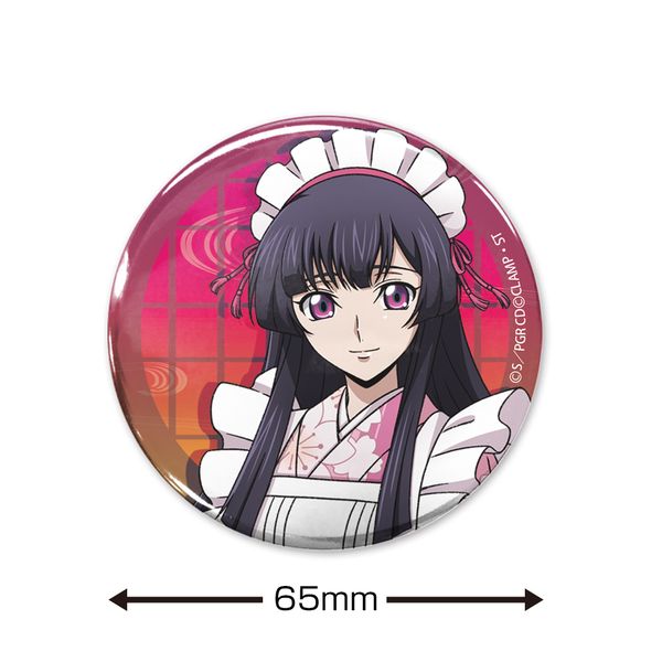 グッズ: コードギアス 奪還のロゼ 描き下ろし 皇サクヤ 65mm缶バッジ