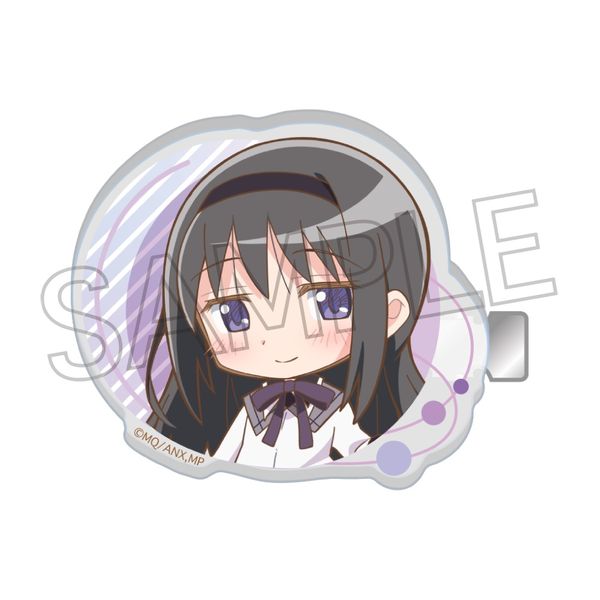 魔法少女まどか☆マギカ デフォルメ 前髪クリップ 暁美ほむら