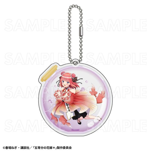 五等分の花嫁＊ 金魚絢爛 アクリルキーホルダー 中野二乃A