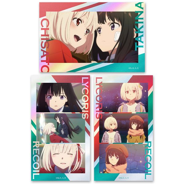 リコリス・リコイル サムネイルキラステッカーセット 千束＆たきな