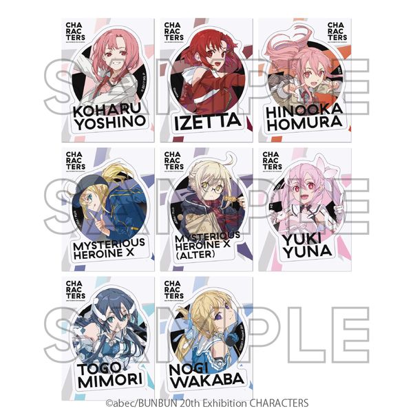 abec/BUNBUN 20th Exhibition CHARACTERS �g���[�f�B���O�N���A�X�e�b�J�[ Ver.B �y1�s�[�X�z