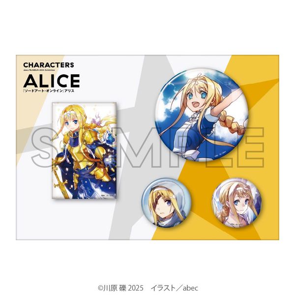 �\�[�h�A�[�g�E�I�����C�� abec/BUNBUN 20th Exhibition CHARACTERS �ʃo�b�W�Z�b�g �A���X