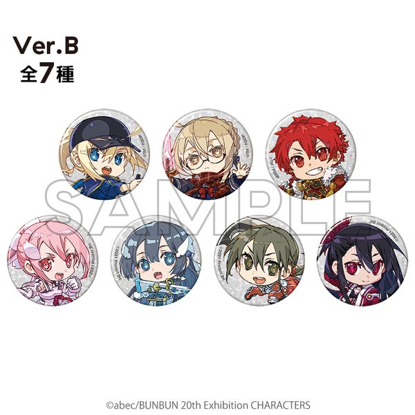 abec/BUNBUN 20th Exhibition CHARACTERS �g���[�f�B���O�~�j�L�����L���L���ʃo�b�WVer.B �y1�s�[�X�z