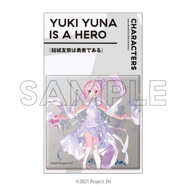 ����F�ނ͗E�҂ł��� abec/BUNBUN 20th Exhibition CHARACTERS ���^���b�N�X�N�G�A�ʃo�b�W