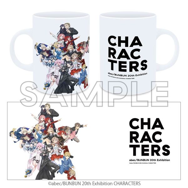 abec/BUNBUN 20th Exhibition CHARACTERS �}�O�J�b�v �L�[�r�W���A��