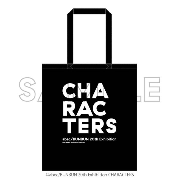 abec/BUNBUN 20th Exhibition CHARACTERS �t���b�g�g�[�g�o�b�O