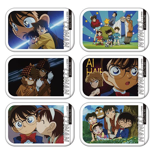 名探偵コナン メモリアルスクエア缶バッジコレクション vol.1 〜OP〜 【1BOX】