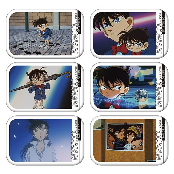 名探偵コナン メモリアルスクエア缶バッジコレクション vol.1 〜ED〜 【1BOX】