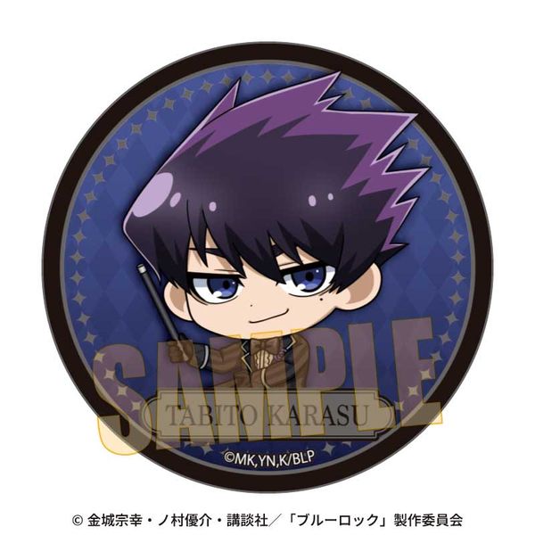 ブルーロック 缶バッジ 烏旅人 マジシャンver.