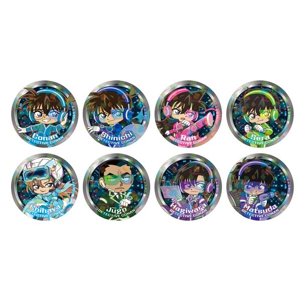 名探偵コナン SFコレクション トレーディングホログラム缶バッジ 【1BOX】
