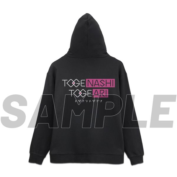 ガールズバンドクライ トゲナシトゲアリ ジップパーカー Ver.2.0 BLACK L