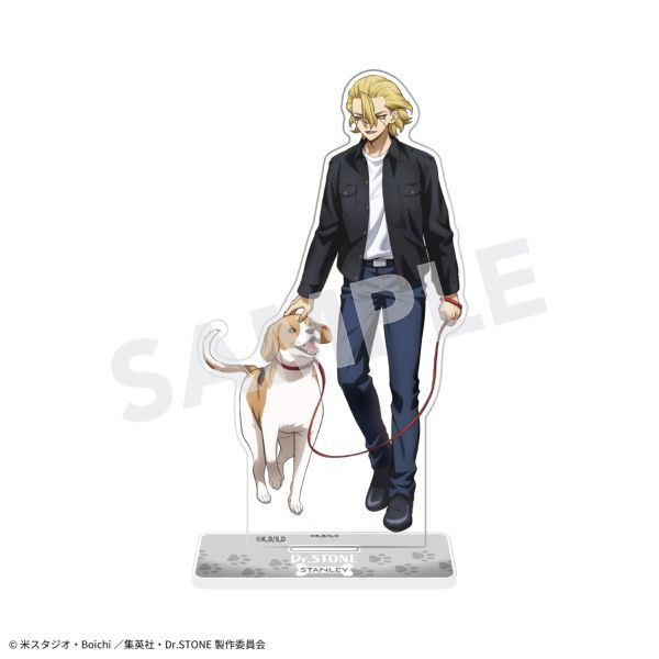 �yJF2026����̔��z Dr.STONE �A�N�����X�^���h with Dogs ver. �X�^�����[�E�X�i�C�_�[
