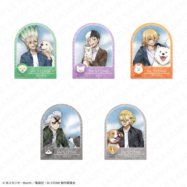 �yJF2026����̔��z Dr.STONE �X�e�b�J�[�Z�b�g with Dogs ver.