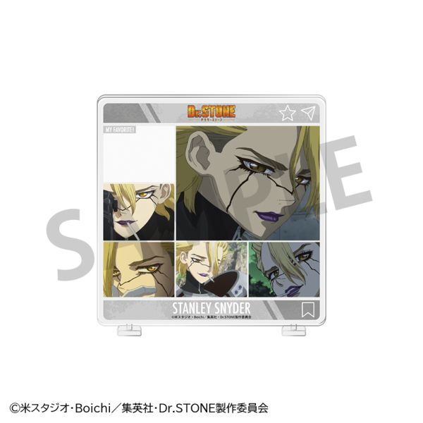 �yJF2026����̔��z Dr.STONE �L����in�X�^���h �X�^�����[�E�X�i�C�_�[