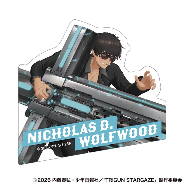 TRIGUN STARGAZE �X�e�b�J�[ �j�R���X�ED�E�E���t�E�b�h B