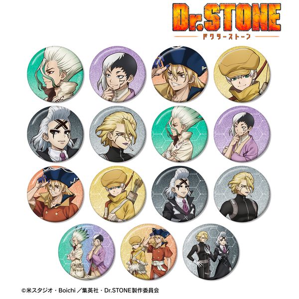 Dr.STONE �`�����낵 ����ver. �g���[�f�B���O�O���b�^�[�ʃo�b�W �y1BOX�z
