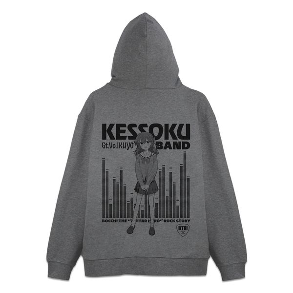 �ڂ����E���E������I �쑽��� �W�b�v�p�[�J�[ MIX GRAY XXL