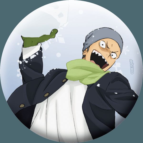 �n�C�L���[!! �O���b�^�[�ʃo�b�W �c�����V��