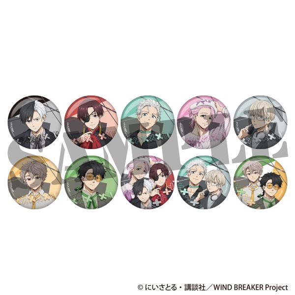 WIND BREAKER �g���[�f�B���O�ʃo�b�W ���[�h�E�����o��ver. �y1BOX�z