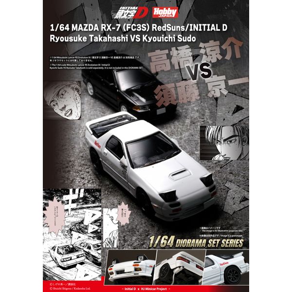 ������D MAZDA RX-7�iFC3S�j RedSuns ��������VS�{������