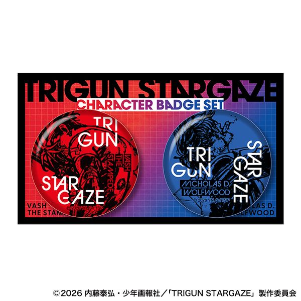 TRIGUN STARGAZE �L�����o�b�W�Z�b�g ���@�b�V�����j�R���X