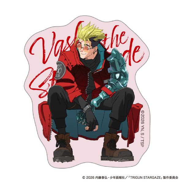 TRIGUN STARGAZE �X�e�b�J�[ ���@�b�V��