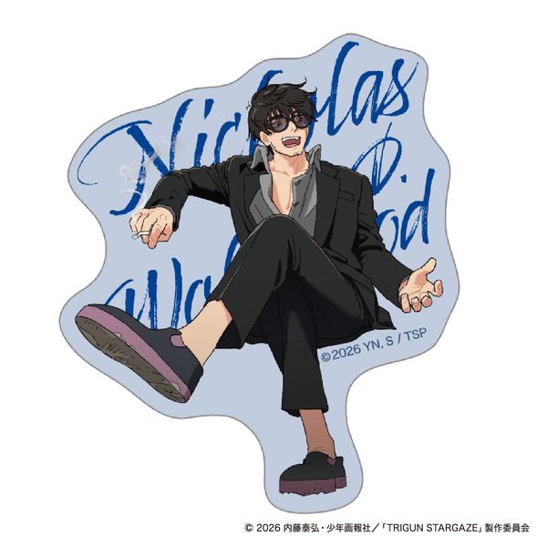 TRIGUN STARGAZE �X�e�b�J�[ �j�R���X