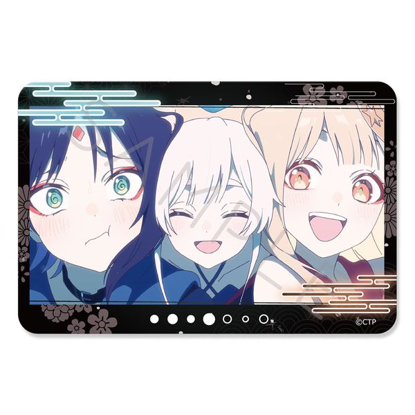 Netflix�f�� ��������P�I �N���A�J�[�h�X�e�b�J�[ K �����⁕�ʗt�����`��