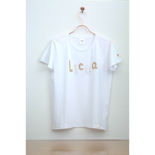 LiccA T-shirts 'logo mimi' white L