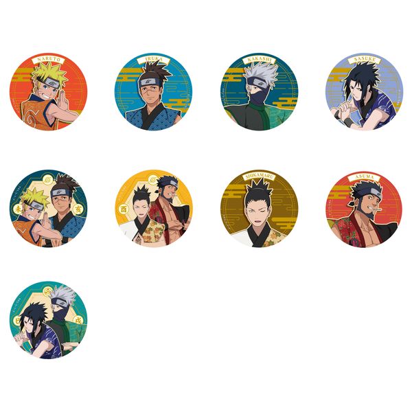 NARUTO きらきら 缶バッジコレクション アクキーコレクション　百物語 NARUTO -ナルト- 疾風伝 BORTO -ボルト- NARUTO NEXT
