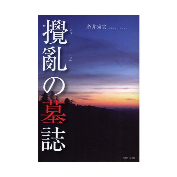 撹亂の墓誌/杉並けやき出版/糸井秀夫